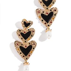 Take my heart - black /Multi color